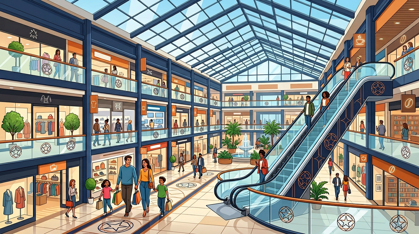 零售综合体会员通案例示意