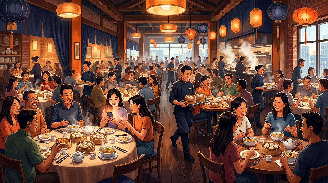 连锁餐饮联盟案例示意